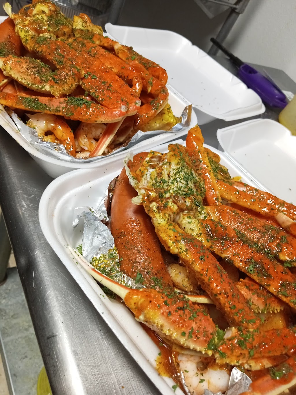 Krab Kingz Lv | restaurant | 4825 W Flamingo Rd, Las Vegas, NV 89103, USA | 7026809363 OR +1 702-680-9363