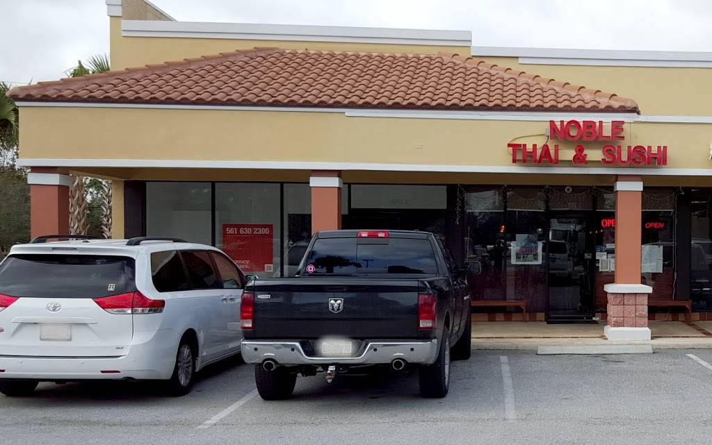 Noble Thai & Sushi Bistro | restaurant | 6350 W Indiantown Rd, Jupiter, FL 33458, USA | 5617436227 OR +1 561-743-6227