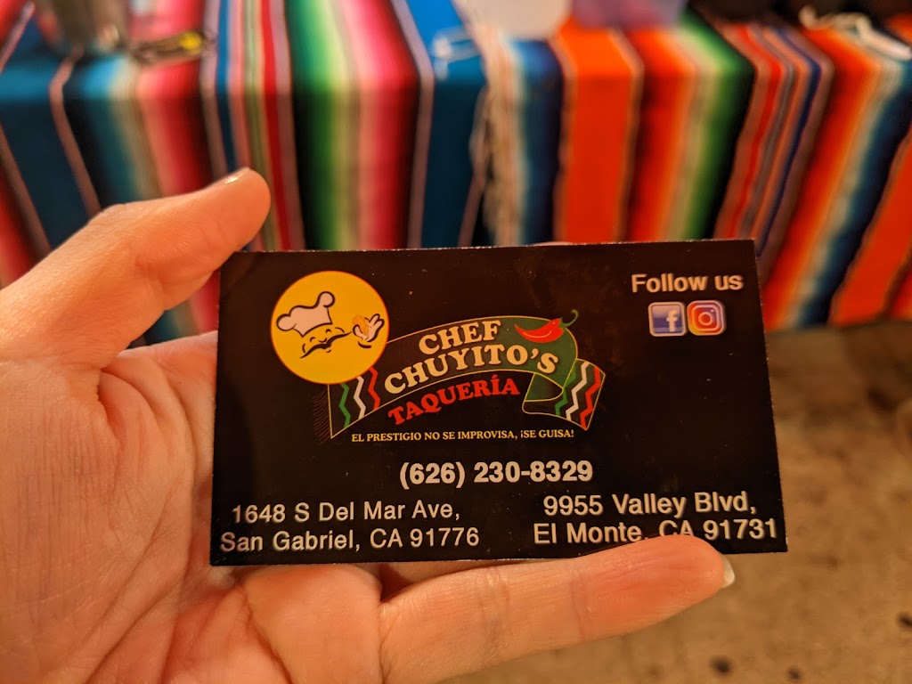 Chef Chuyitos Taqueria (Street Taco Truck) | restaurant | 9967 Valley Blvd, El Monte, CA 91731, USA | 6262308329 OR +1 626-230-8329