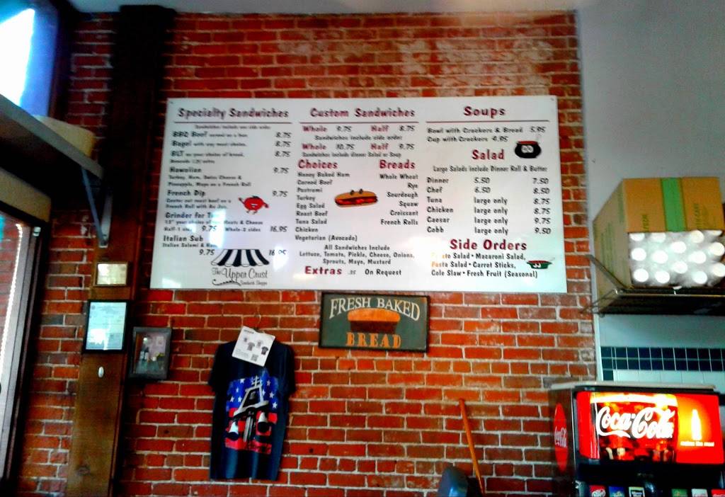The Upper Crust Sandwich Shoppe | restaurant | 3573 Main St, Riverside, CA 92501, USA | 9517843149 OR +1 951-784-3149