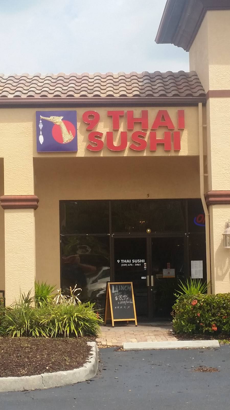 9 Thai-Sushi | restaurant | 26251 S Tamiami Trail Ste.#5, Bonita Springs, FL 34134, USA | 2396765461 OR +1 239-676-5461