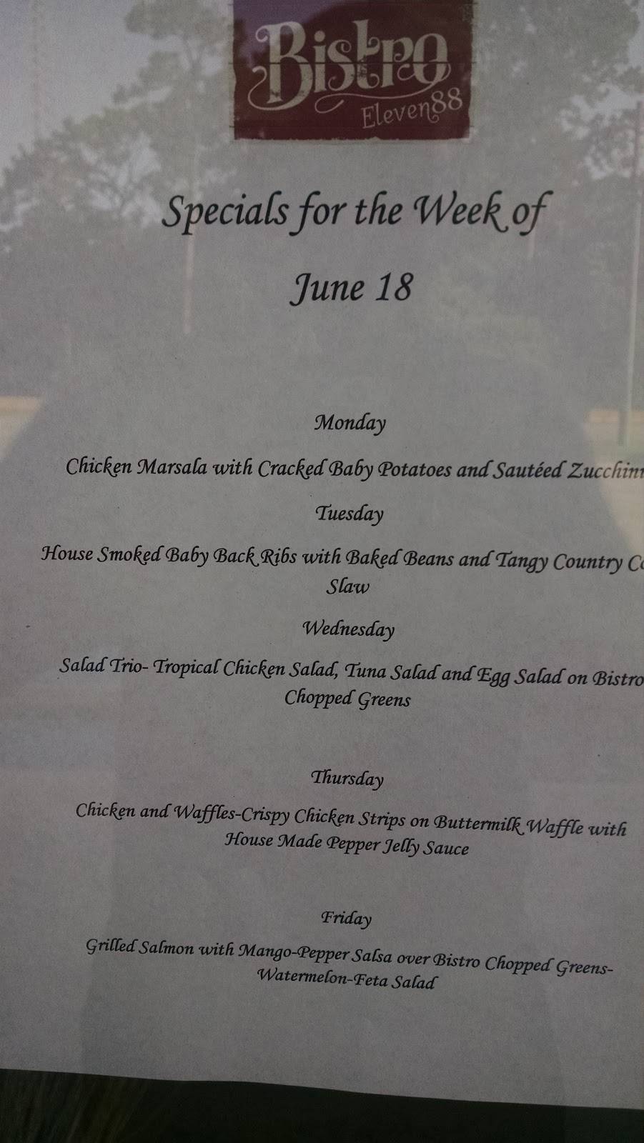 Bistro 1188 | restaurant | 1188 Chapel Crossing Rd, Brunswick, GA 31525, USA | 9122679940 OR +1 912-267-9940