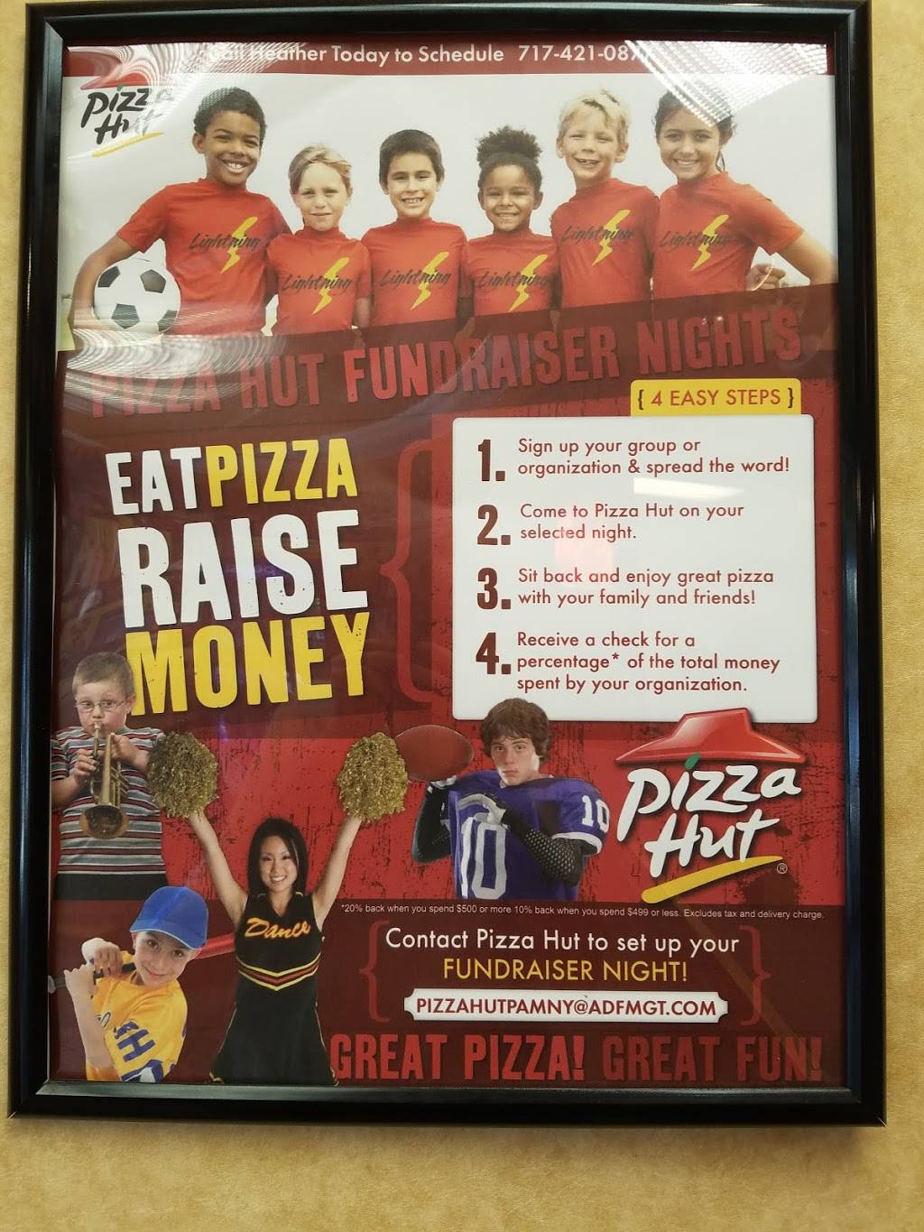 Pizza Hut | restaurant | 9899 Main St, Damascus, MD 20872, USA | 3012537100 OR +1 301-253-7100