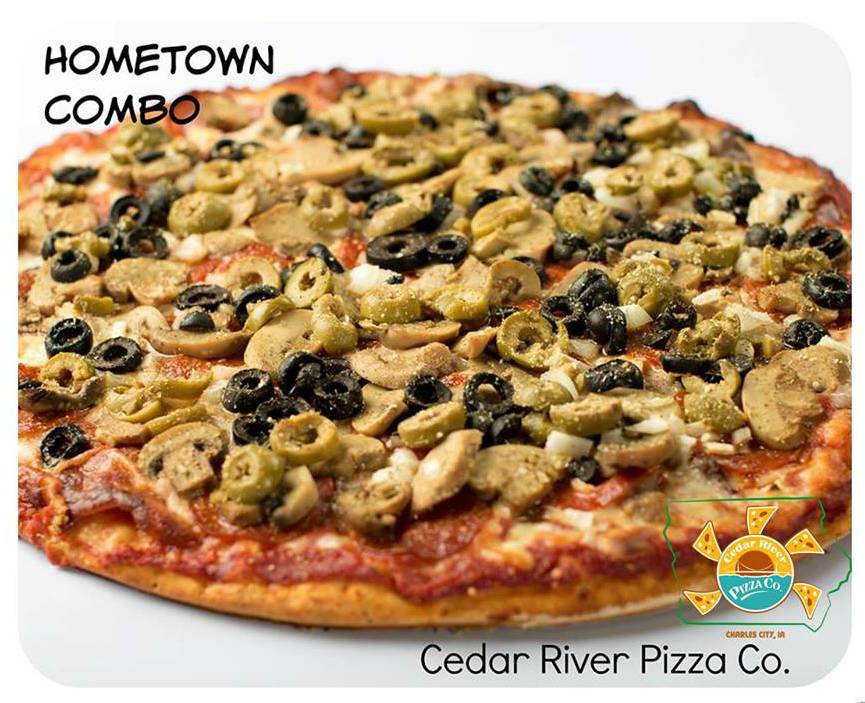 Cedar River Pizza Co. | restaurant | 105 N Main St #1, Charles City, IA 50616, USA | 6412283590 OR +1 641-228-3590