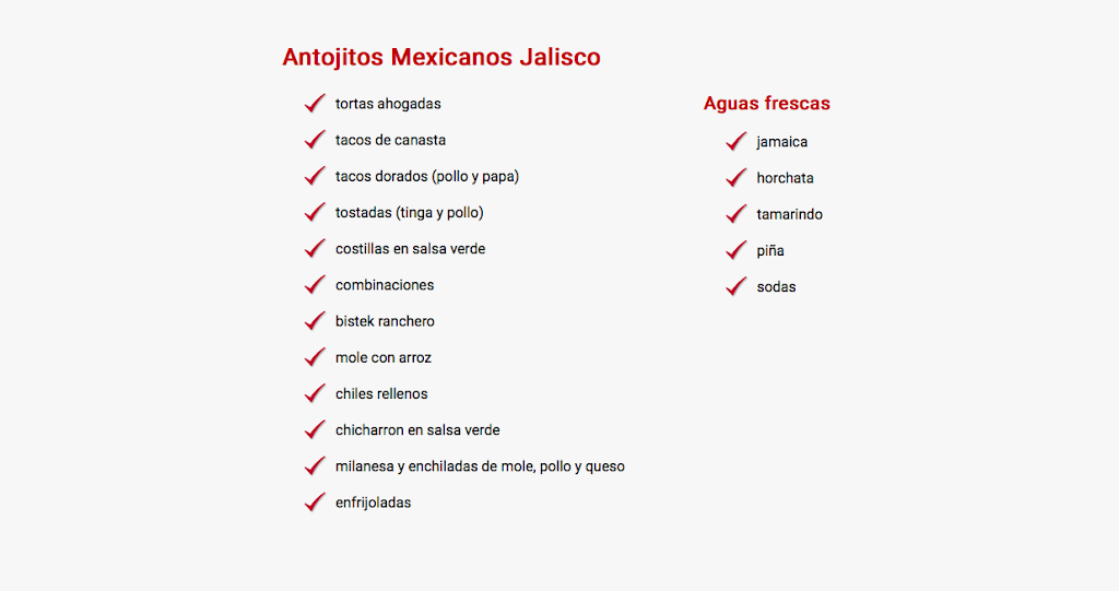 Antojitos Jalisco Mexican Food | restaurant | 2510 E Lake Mead Blvd suite c, North Las Vegas, NV 89030, USA | 7252014887 OR +1 725-201-4887