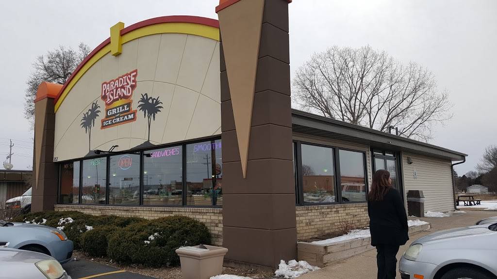 Paradise Island Grill & Ice Cream | restaurant | 2821 N Ballard Rd, Appleton, WI 54911, USA | 9207308555 OR +1 920-730-8555
