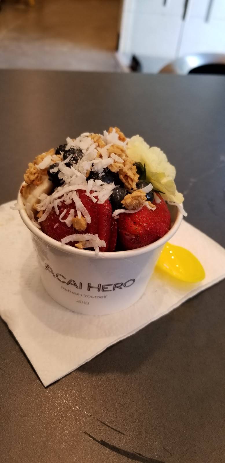 ACAI HERO | cafe | 134 Astronaut Ellison S Onizuka St #101, Los Angeles, CA 90012, USA | 2132668879 OR +1 213-266-8879