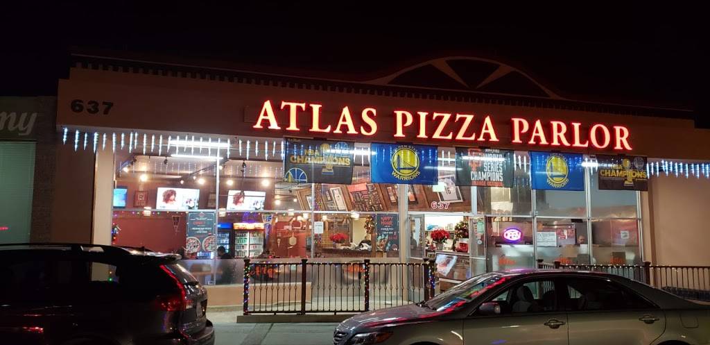 Atlas Pizza Parlor | meal delivery | 637 San Mateo Ave, San Bruno, CA 94066, USA | 6505885888 OR +1 650-588-5888