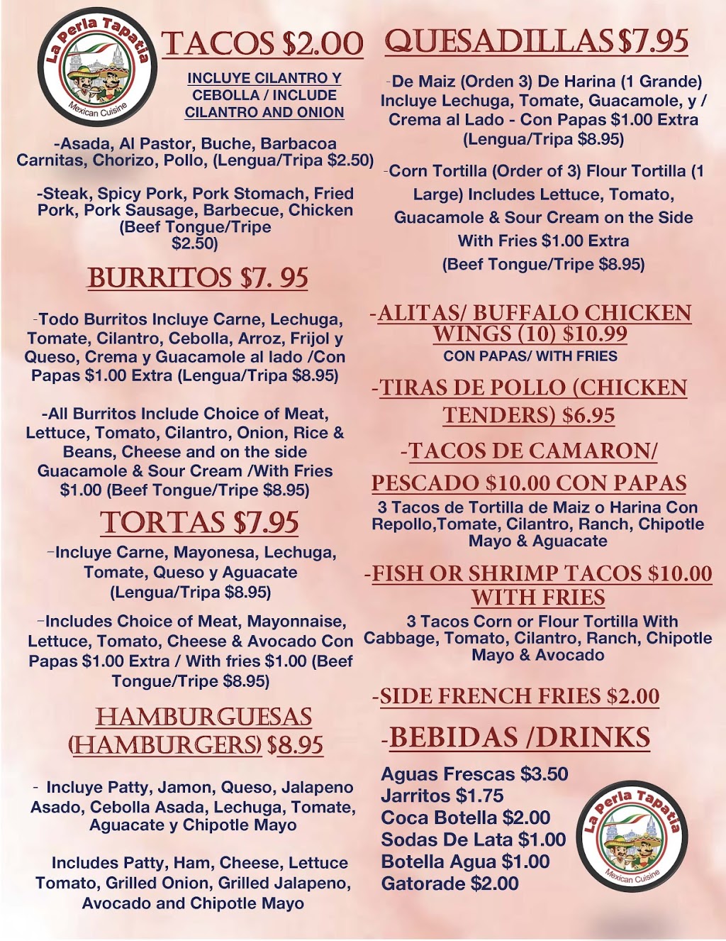 La Perla Tapatia Food Truck | restaurant | 2304 S Military Trail, West Palm Beach, FL 33415, USA | 5615379409 OR +1 561-537-9409