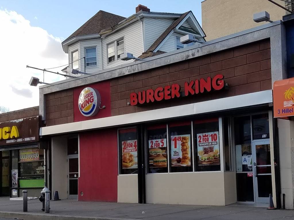 Burger King | restaurant | 13 Hillel Pl, Brooklyn, NY 11210, USA | 7183396390 OR +1 718-339-6390