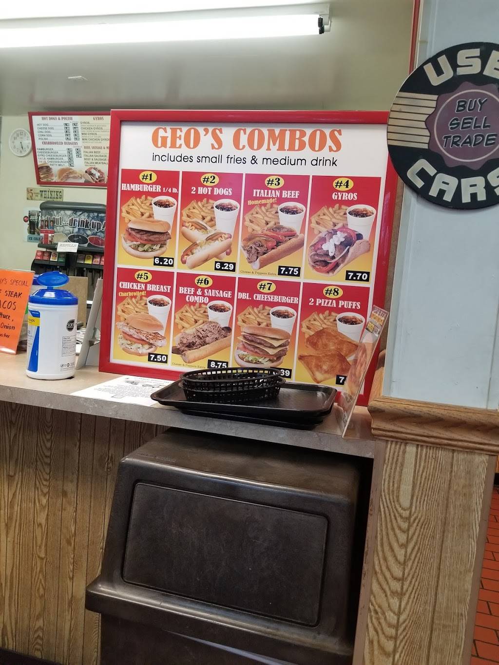 Geos Gyros | meal takeaway | 7090 W 79th St, Burbank, IL 60459, USA | 7084303333 OR +1 708-430-3333