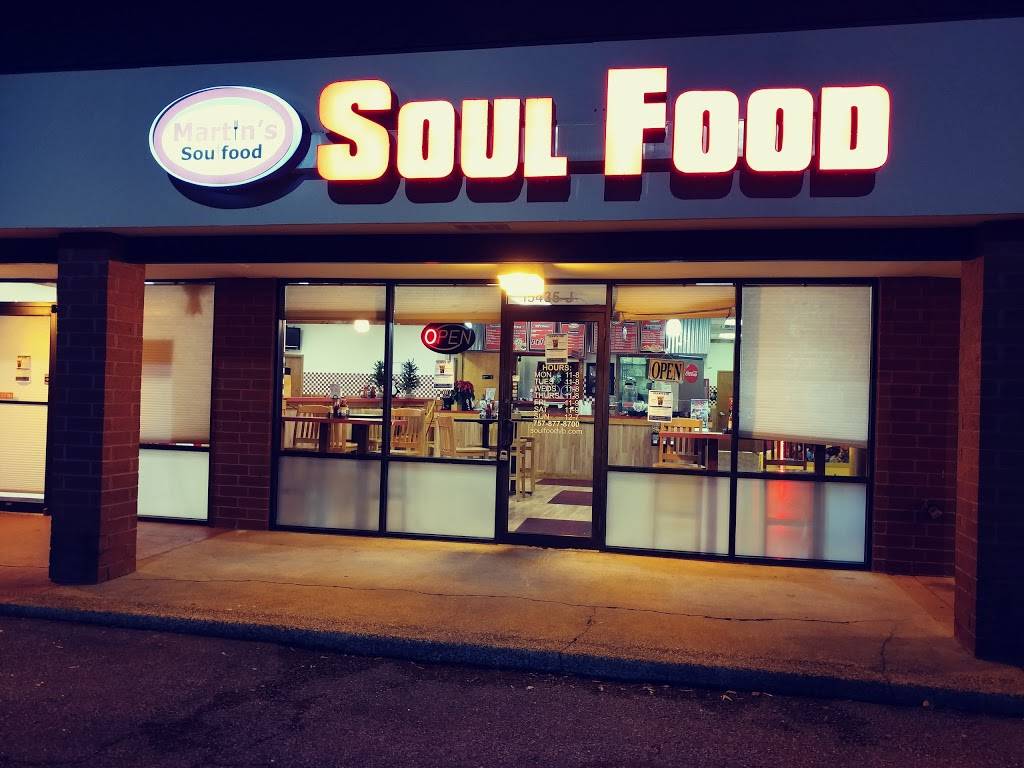 Martins Soul Food | restaurant | 15435-J, Warwick Blvd, Newport News, VA 23608, USA | 7578778700 OR +1 757-877-8700