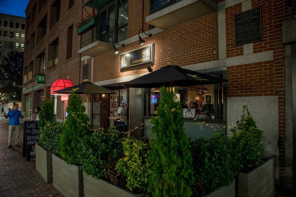 Koy | restaurant | 16 North St, Boston, MA 02109, USA | 8579911483 OR +1 857-991-1483
