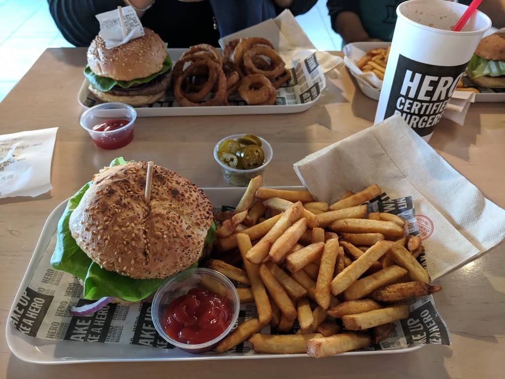 Hero Certified Burgers - Argentia | restaurant | 2969 Argentia Rd, Mississauga, ON L5N 0B2, Canada | 9055674401 OR +1 905-567-4401