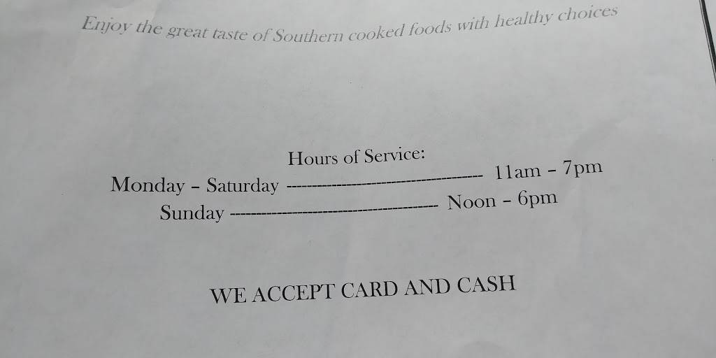 Soul Food & More | restaurant | 2511 Lamar Ave, Memphis, TN 38114, USA | 9017440999 OR +1 901-744-0999