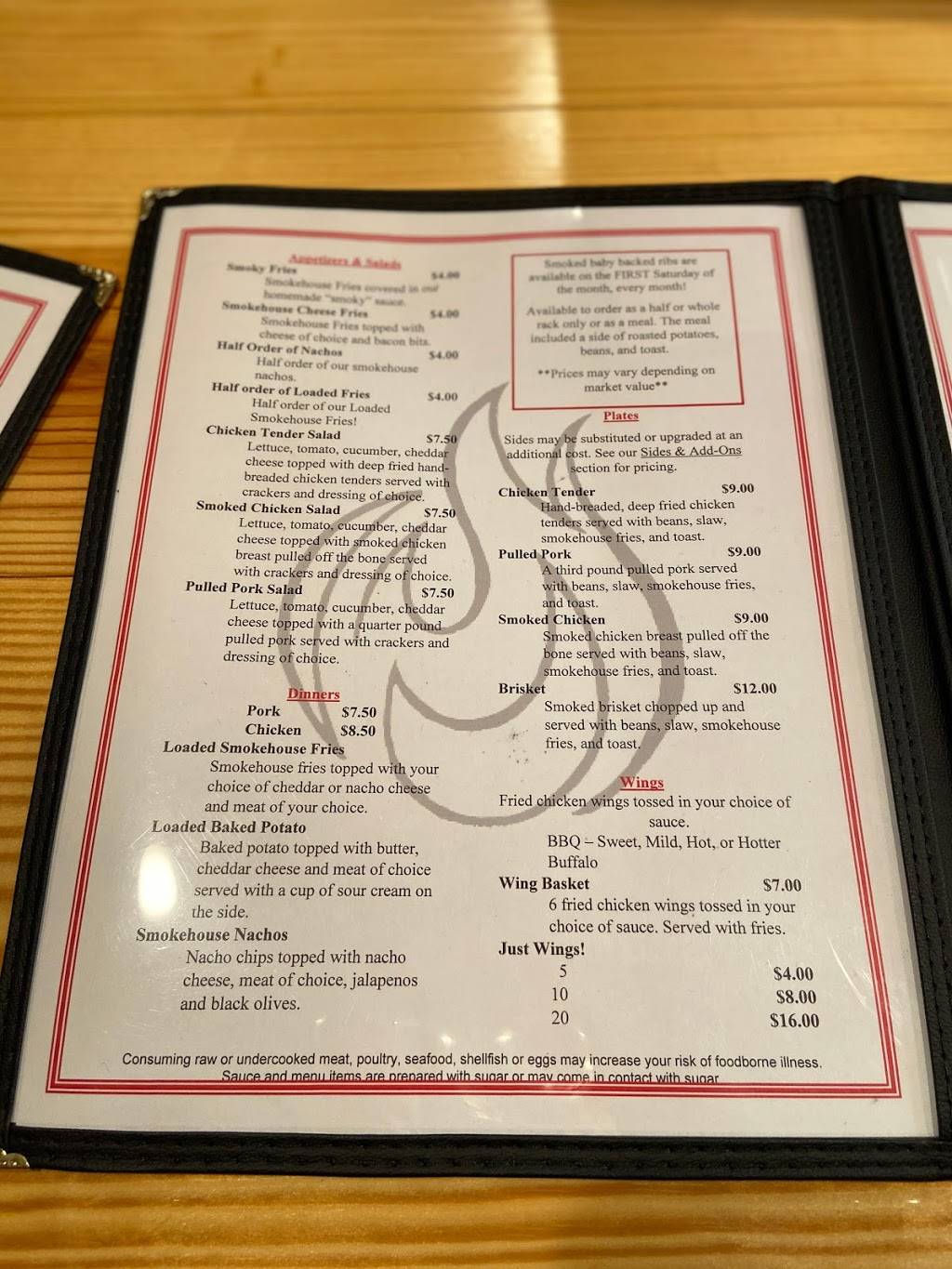 The Smokehouse | restaurant | 403 Old Hwy 64 E, Waynesboro, TN 38485, USA | 9317225037 OR +1 931-722-5037