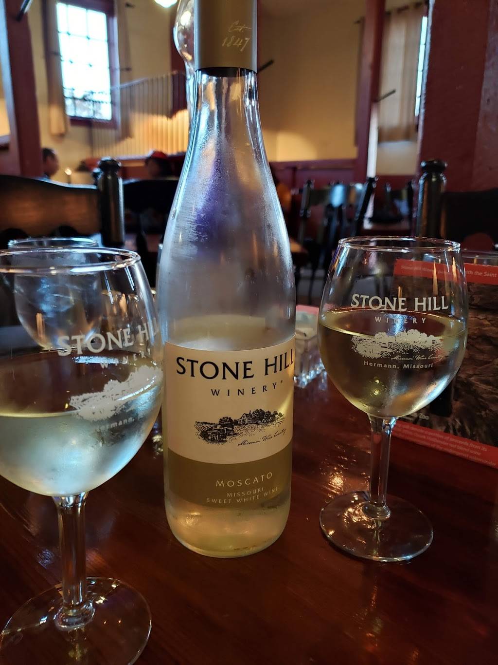 Vintage Restaurant | restaurant | 1110 Stone Hill Hwy, Hermann, MO 65041, USA | 5734863479 OR +1 573-486-3479