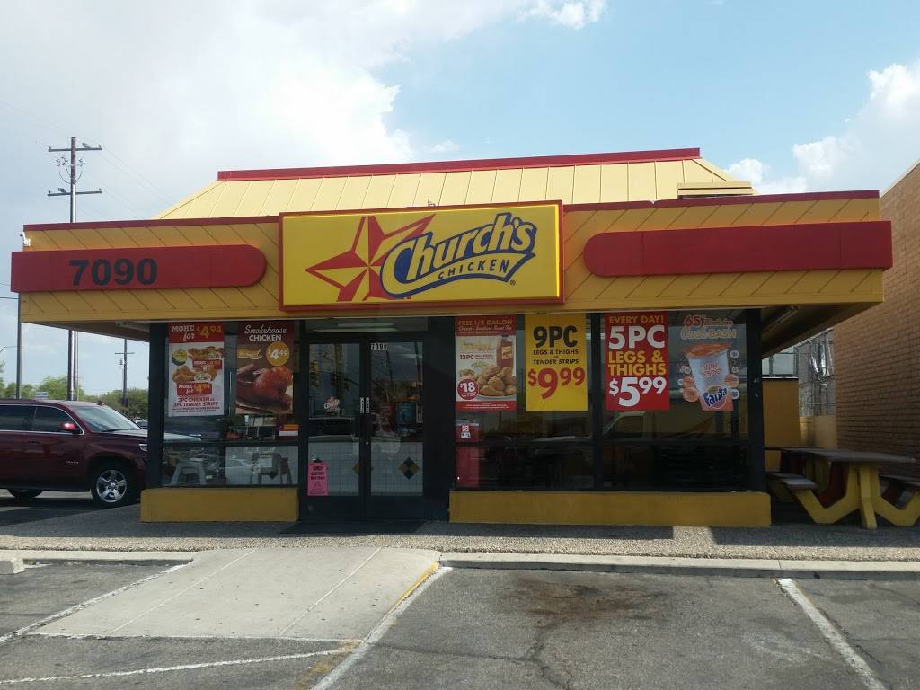 Churchs Chicken | restaurant | 7090 E Golf Links Rd, Tucson, AZ 85730, USA | 5207904801 OR +1 520-790-4801
