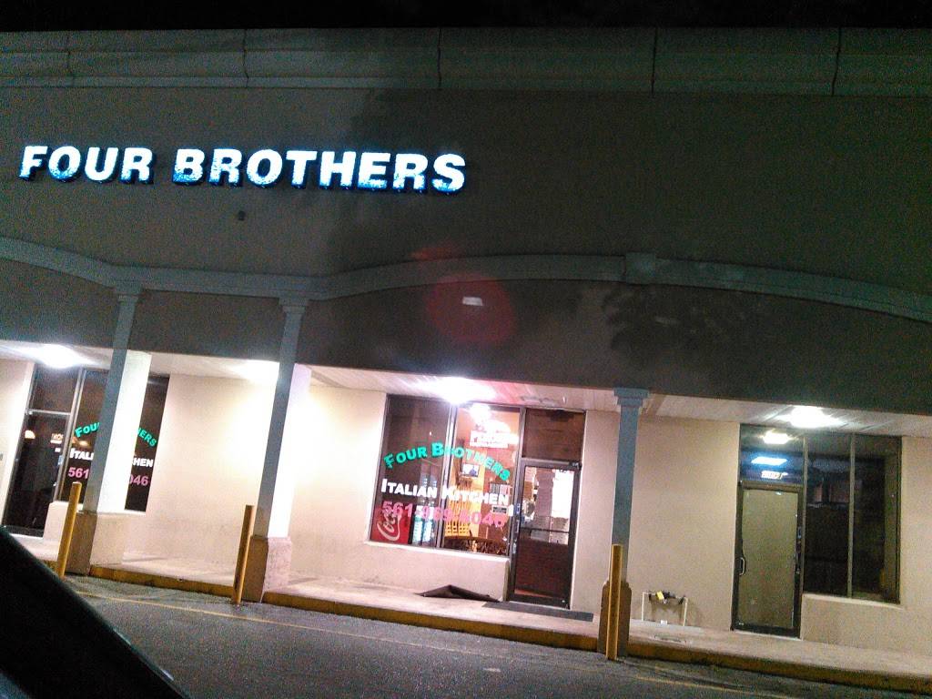 Four Brothers Italian Restaurant | restaurant | 2495 10th Ave N, Lake Worth, FL 33461, USA | 5619696046 OR +1 561-969-6046