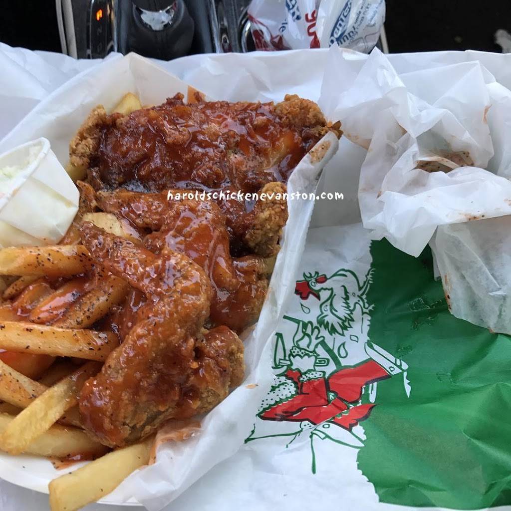 Harolds Chicken Shack Evanston | restaurant | 337 Howard St, Evanston, IL 60202, USA | 8477330711 OR +1 847-733-0711