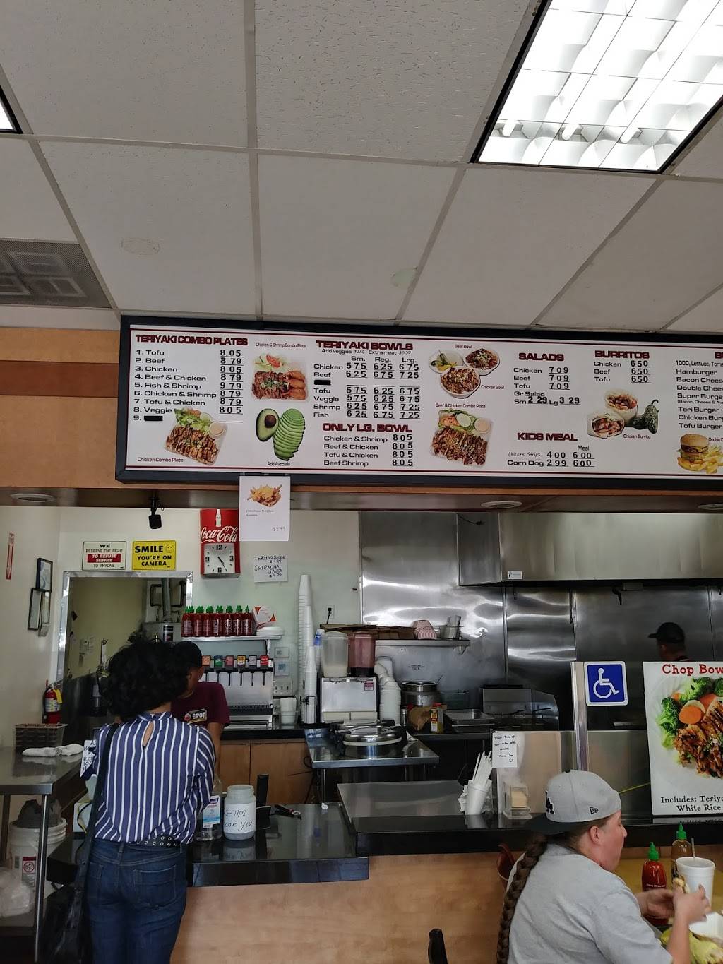 The Spot Teriyaki & Burgers | restaurant | 422 N Azusa Ave, Covina, CA 91722, USA | 6269677777 OR +1 626-967-7777