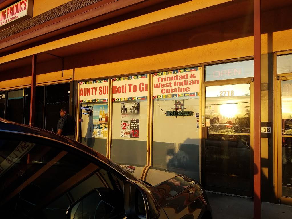 Aunty Sue Roti ToGo | restaurant | 2718 FL-7, Margate, FL 33063, USA | 9545324958 OR +1 954-532-4958