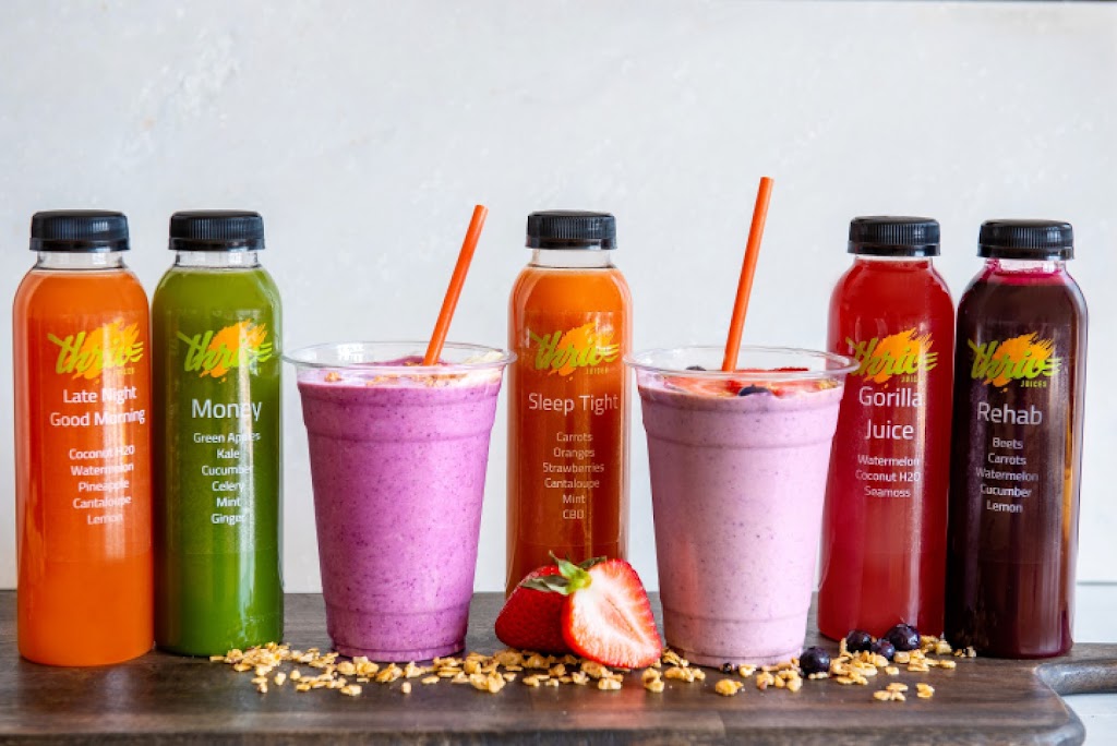 Thrive Juices | restaurant | 401 Franklin St Suite# 1345, Houston, TX 77201, USA | 3463395554 OR +1 346-339-5554
