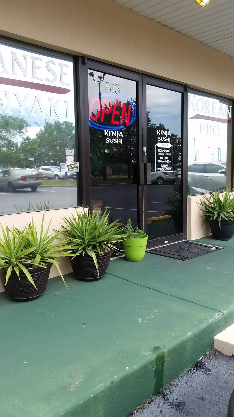 Kinja Sushi Express | restaurant | 516 Shartom Dr, Augusta, GA 30907, USA | 7068557010 OR +1 706-855-7010