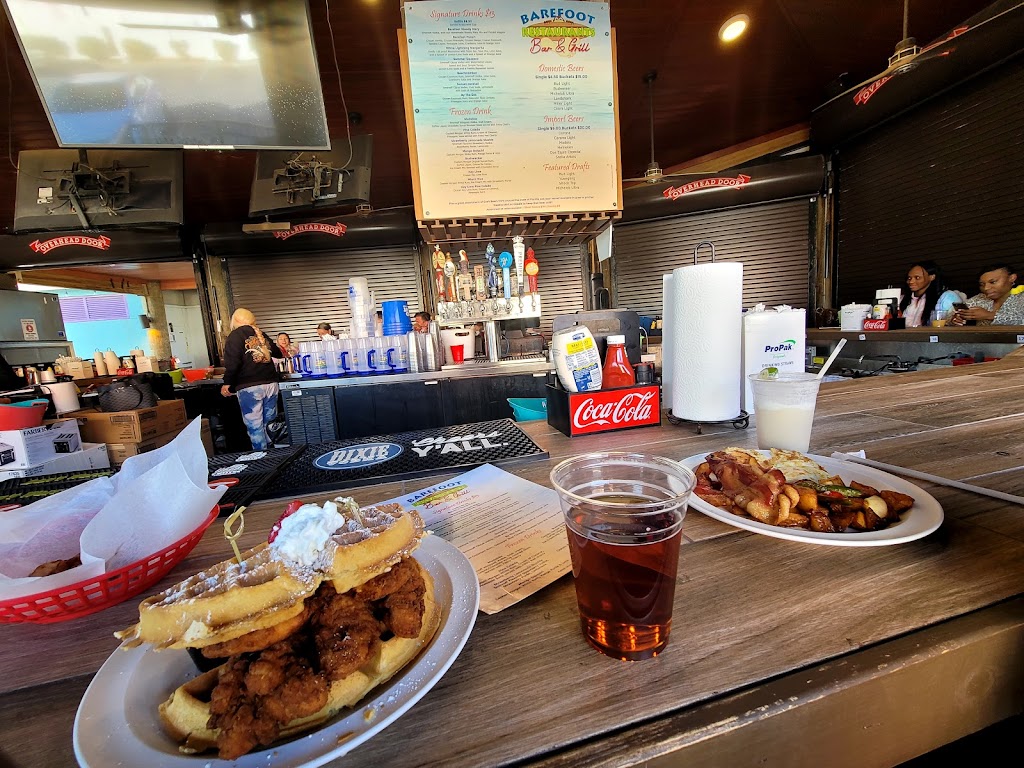 Barefoot On The Beach Bar and Grill | restaurant | 11073 Front Beach Rd, Panama City Beach, FL 32407, USA | 8502492442 OR +1 850-249-2442