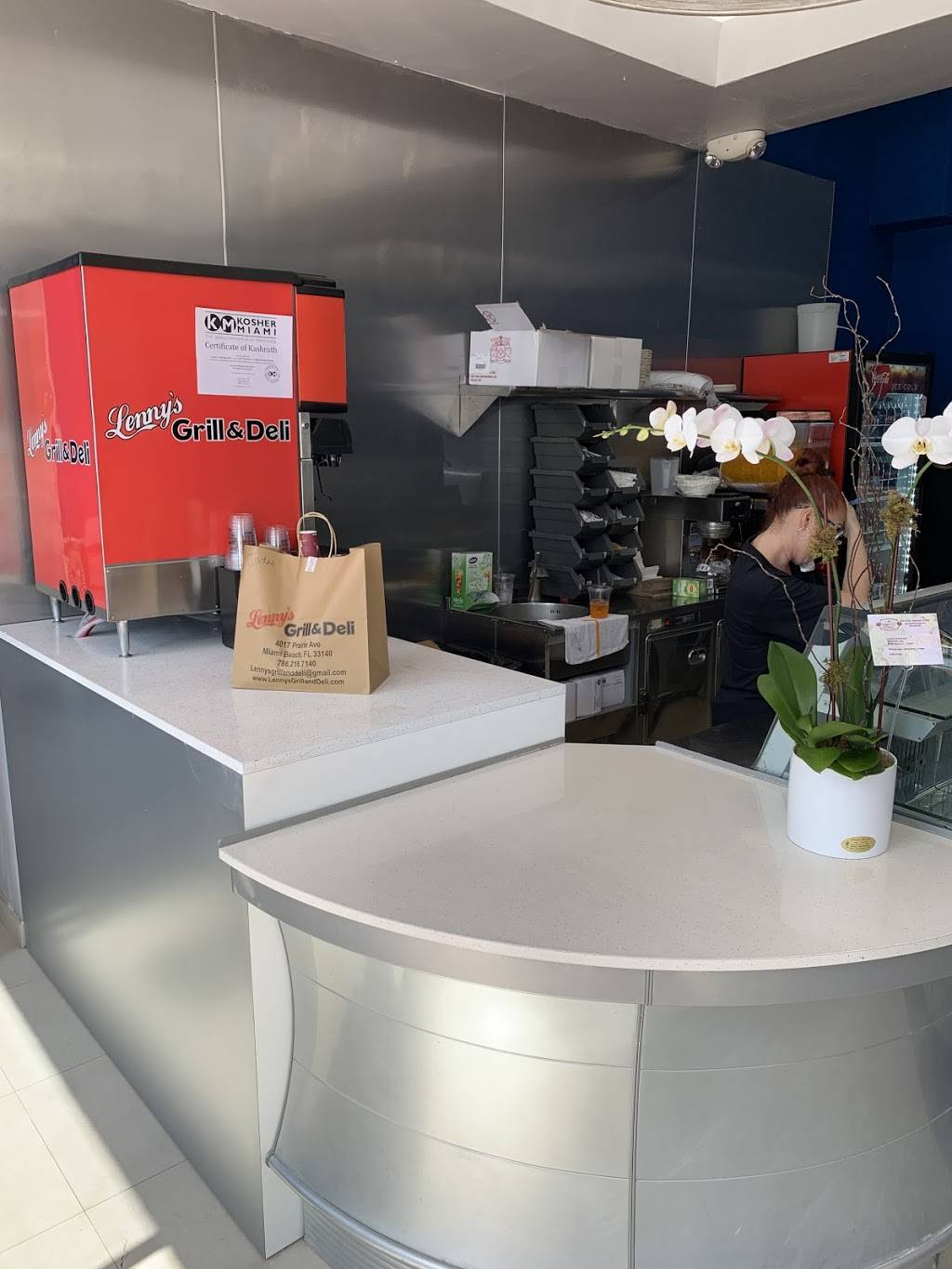 Lenny’s Grill and Deli | restaurant | 4017 Prairie Ave, Miami Beach, FL 33140, USA | 7862167140 OR +1 786-216-7140