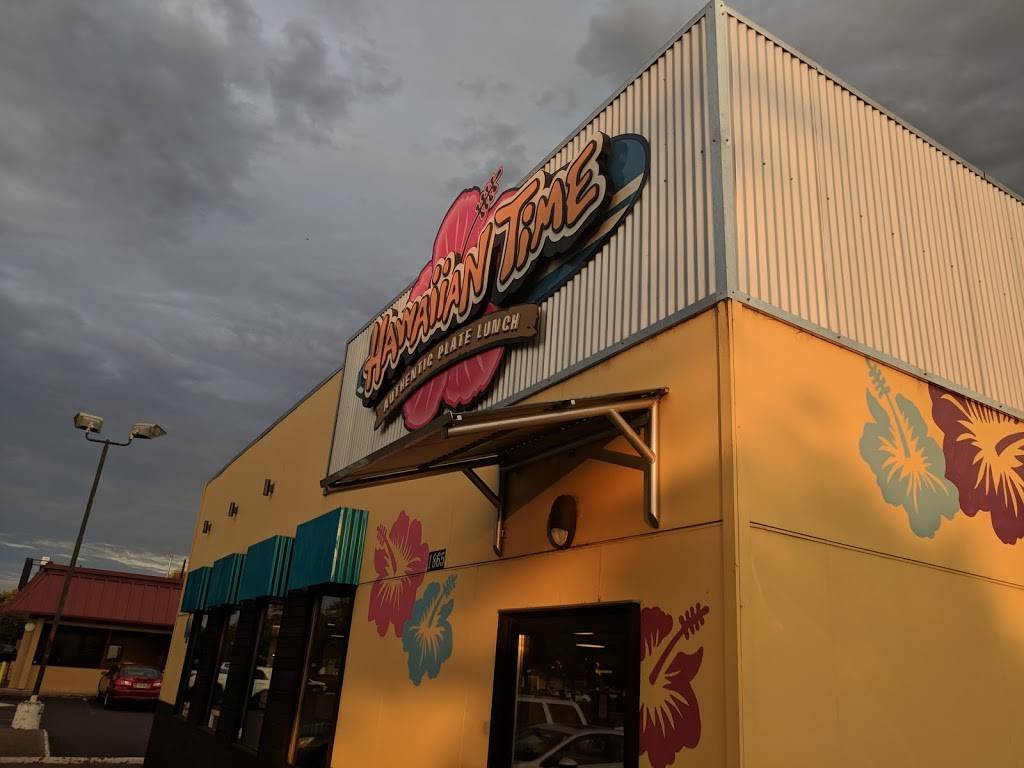 Hawaiian Time | restaurant | 1865 Olympic St, Springfield, OR 97477, USA | 5415058362 OR +1 541-505-8362