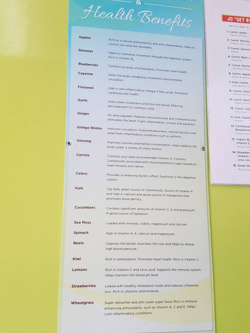 Jo Juice | restaurant | 1130 Bedford Ave, Brooklyn, NY 11216, USA | 7182301676 OR +1 718-230-1676