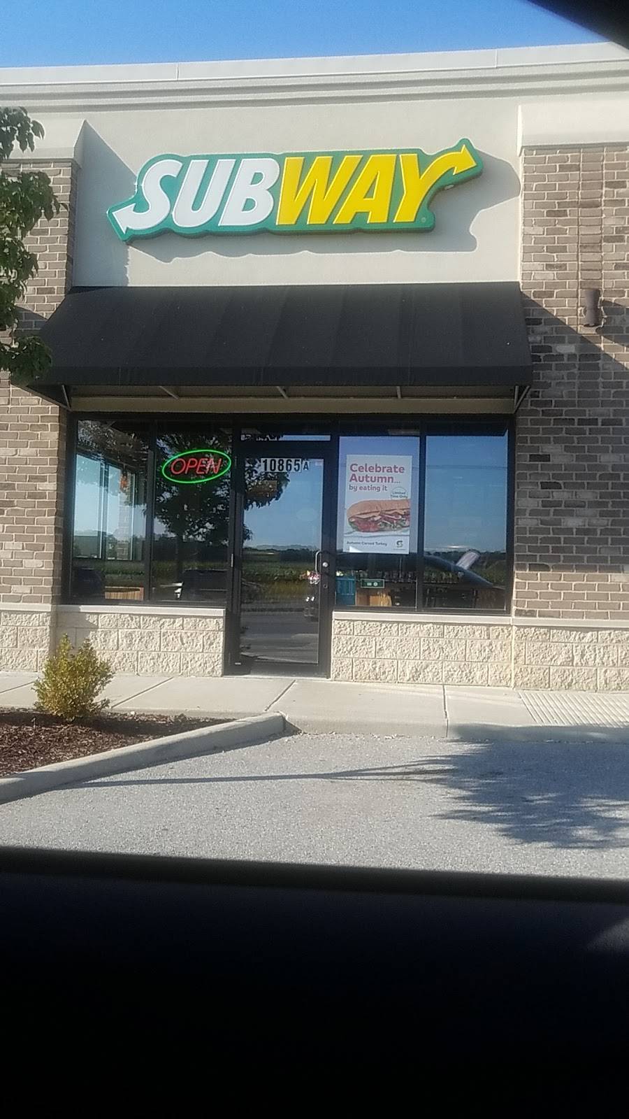 Subway Restaurants | restaurant | 10865 Maple Ln, St John, IN 46373, USA | 2193654900 OR +1 219-365-4900