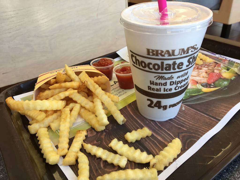 Braums Ice Cream & Burger Restaurant | restaurant | 1415 S Lewis Ave, Tulsa, OK 74104, USA | 9187440446 OR +1 918-744-0446