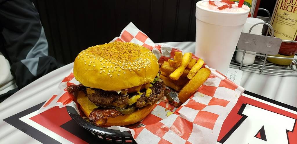 JAX Burgers Fries & Shakes | restaurant | 12714 Grant Rd, Cypress, TX 77429, USA | 2812514946 OR +1 281-251-4946