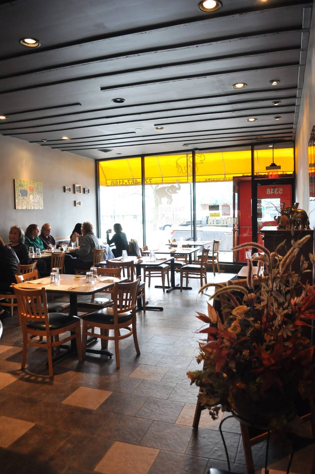 The Elephant Thai Cuisine | restaurant | 5353 W Devon Ave, Chicago, IL 60646, USA | 7734671168 OR +1 773-467-1168
