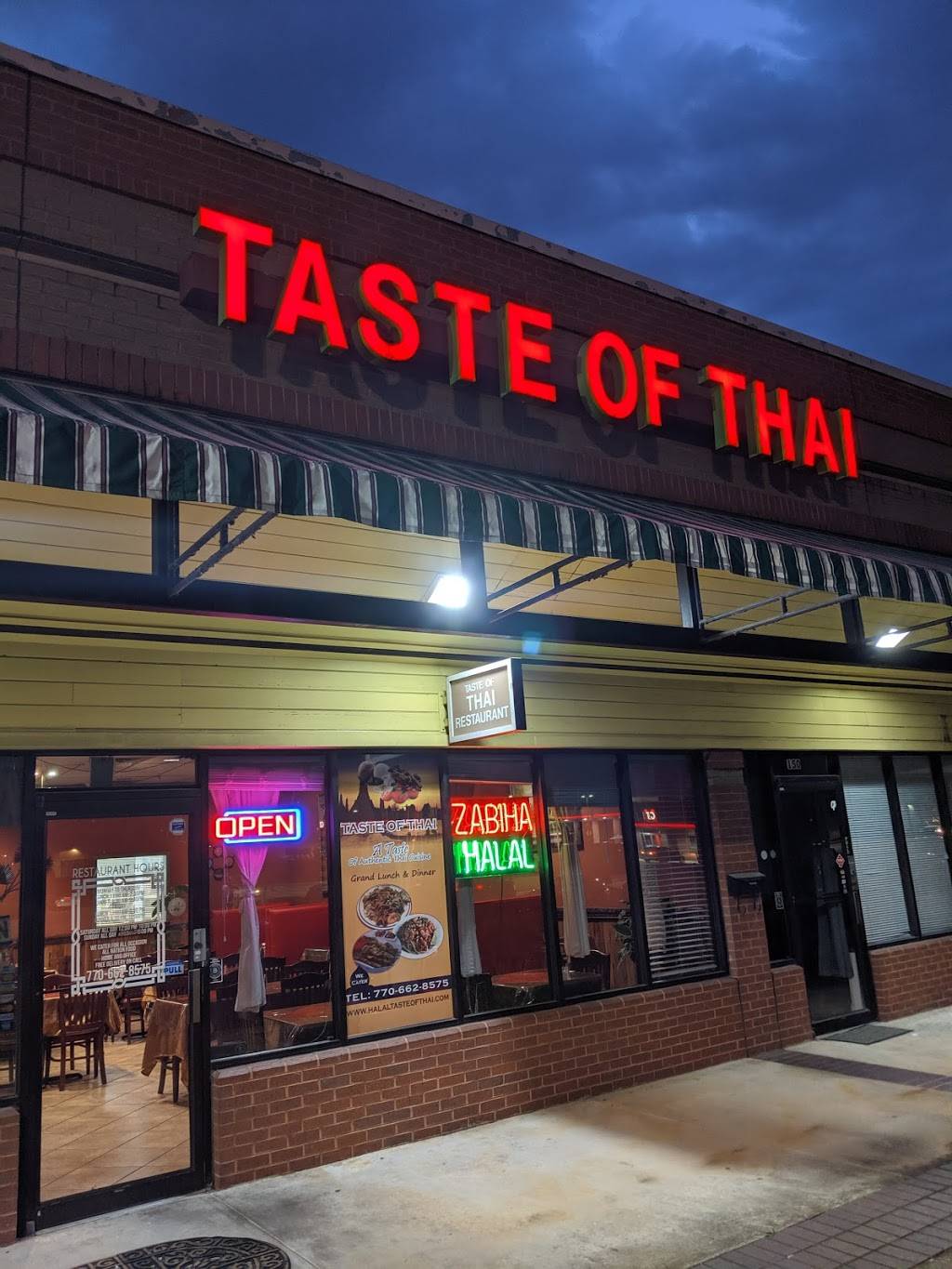 Taste of Thai | restaurant | 5775 Jimmy Carter Blvd, Norcross, GA 30071, USA | 7706628575 OR +1 770-662-8575