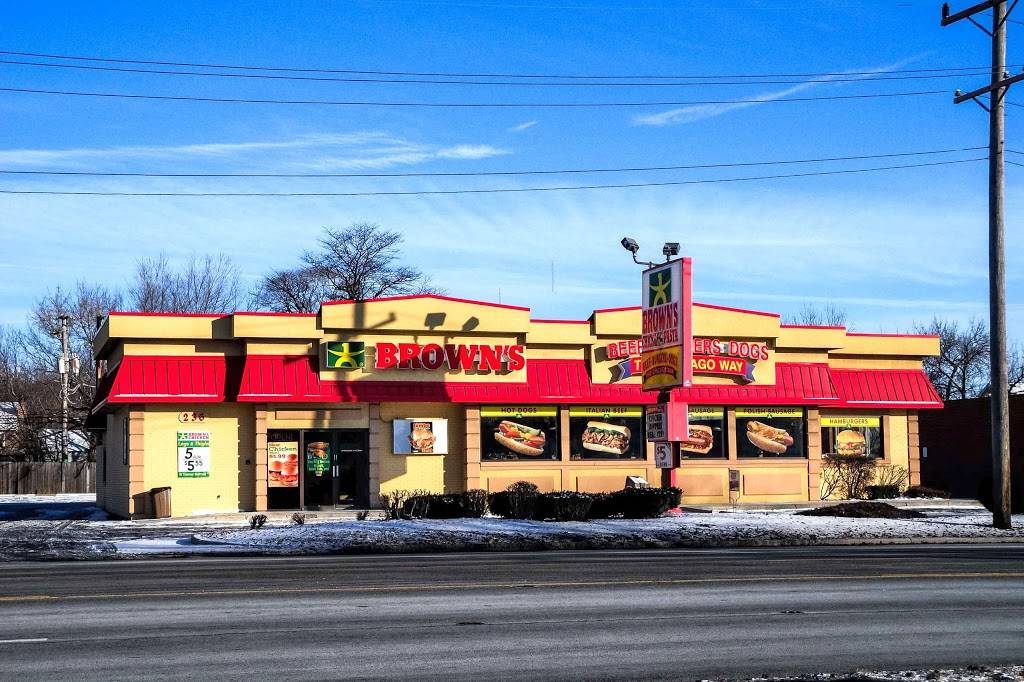 Browns Chicken | restaurant | 236 Ogden Ave, Downers Grove, IL 60515, USA | 6309609282 OR +1 630-960-9282