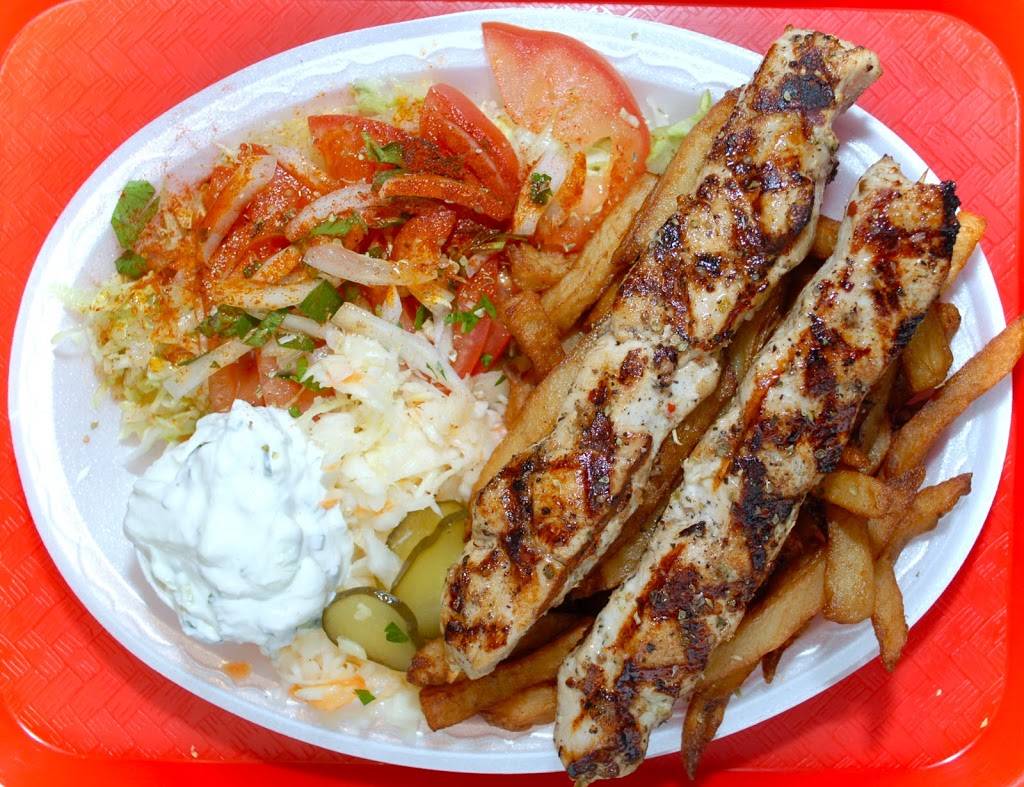 La Ligne Rouge - Gyros - Souvlaki - Doner Kebab - Subs - Burgers | restaurant | 414 Rue Jean-Talon, Montréal, QC H2R 1T5, Canada | 5142772222 OR +1 514-277-2222