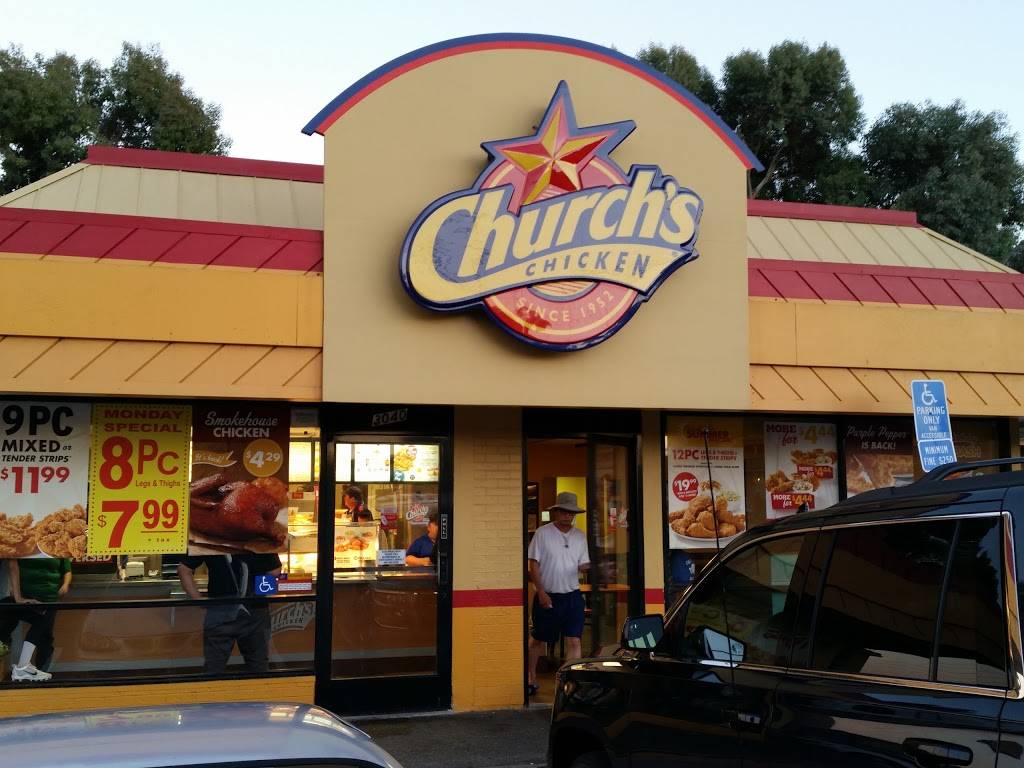 Churchs Chicken | restaurant | 3040 E 8th St, National City, CA 91950, USA | 6194797555 OR +1 619-479-7555