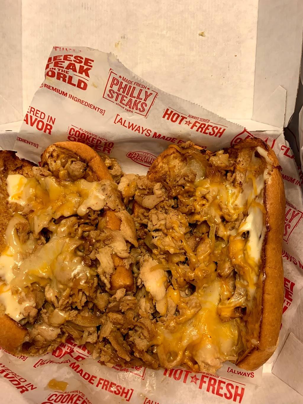 Charleys Philly Steaks | restaurant | 55 Parsonage Rd Unit 325, Edison, NJ 08837, USA | 7328223491 OR +1 732-822-3491