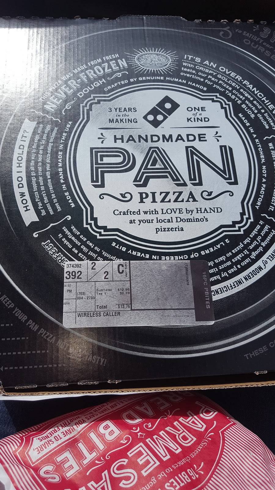 Dominos Pizza | meal delivery | 7772 Gunston Plaza, Lorton, VA 22079, USA | 7035505100 OR +1 703-550-5100