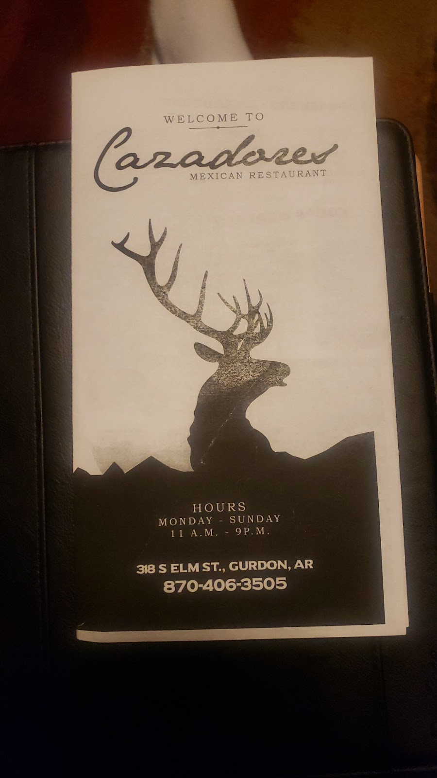Cazadores Mexican Restaurant | restaurant | 318 S Elm St, Gurdon, AR 71743, USA | 8704063008 OR +1 870-406-3008