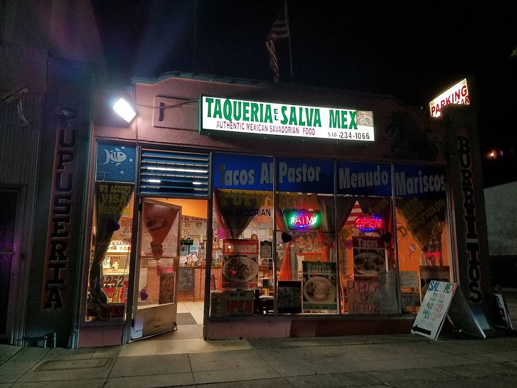 Taqueria El Salva Mex | restaurant | 11252 San Pablo Ave, El Cerrito, CA 94530, USA | 5102341066 OR +1 510-234-1066