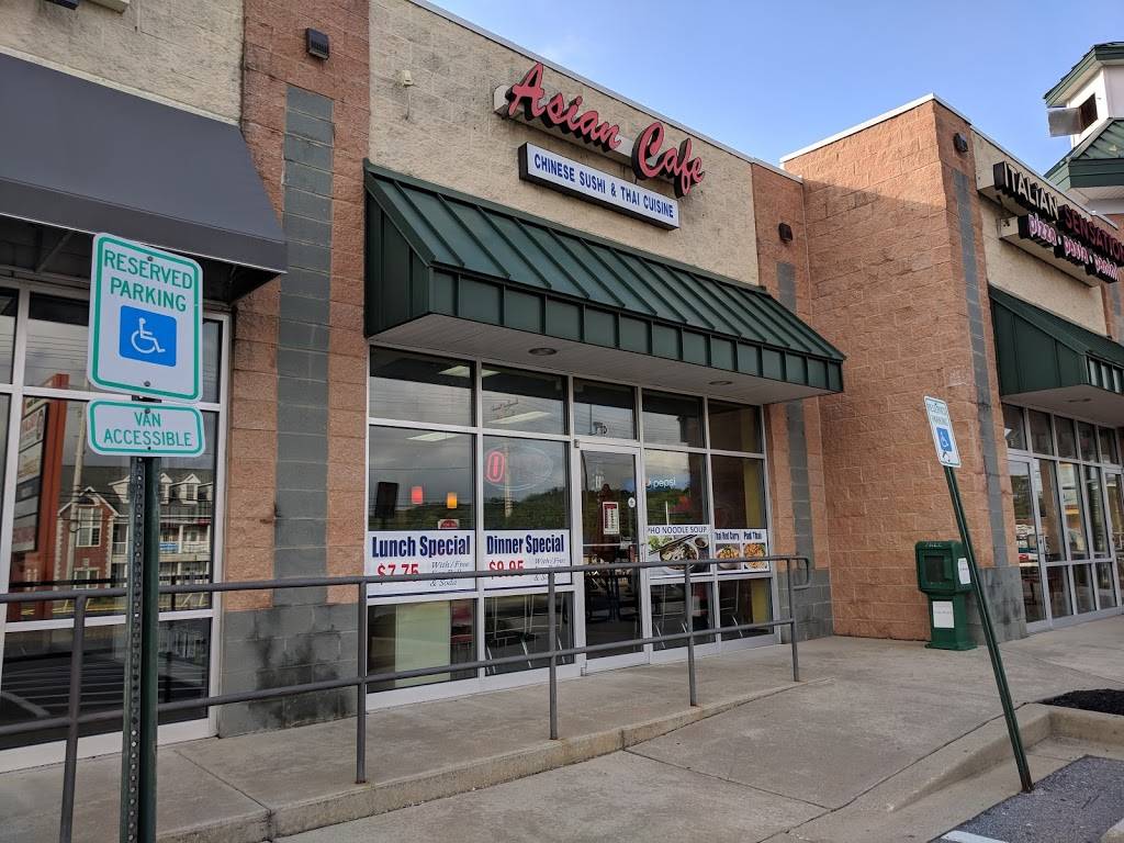 Asian Cafe | restaurant | 2316 Belair Rd, Fallston, MD 21047, USA | 4108772500 OR +1 410-877-2500