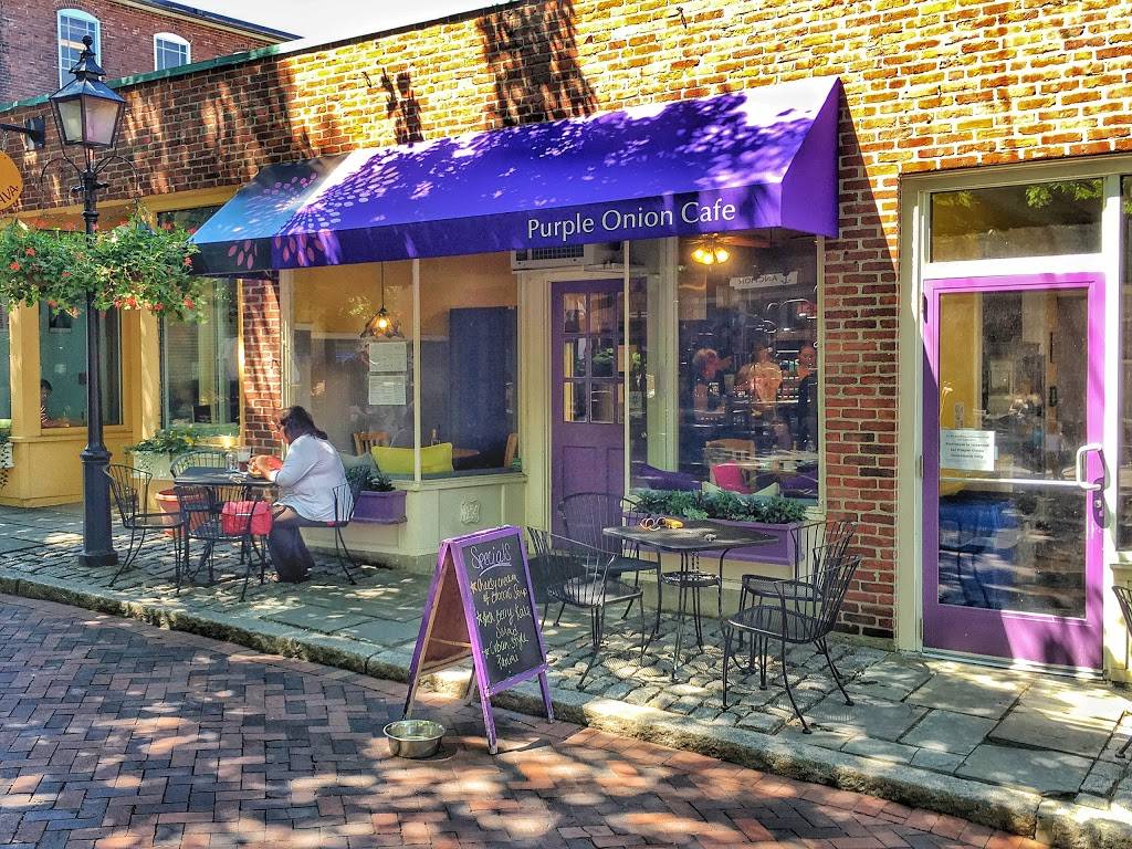 Purple Onion | cafe | 44 Inn St, Newburyport, MA 01950, USA | 9784659600 OR +1 978-465-9600