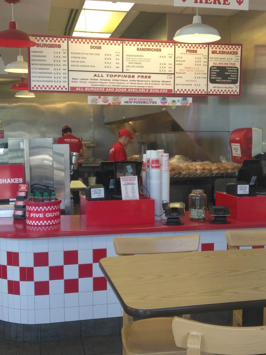 Five Guys | meal takeaway | 32341 Golden Lantern, Laguna Niguel, CA 92677, USA | 9494931463 OR +1 949-493-1463