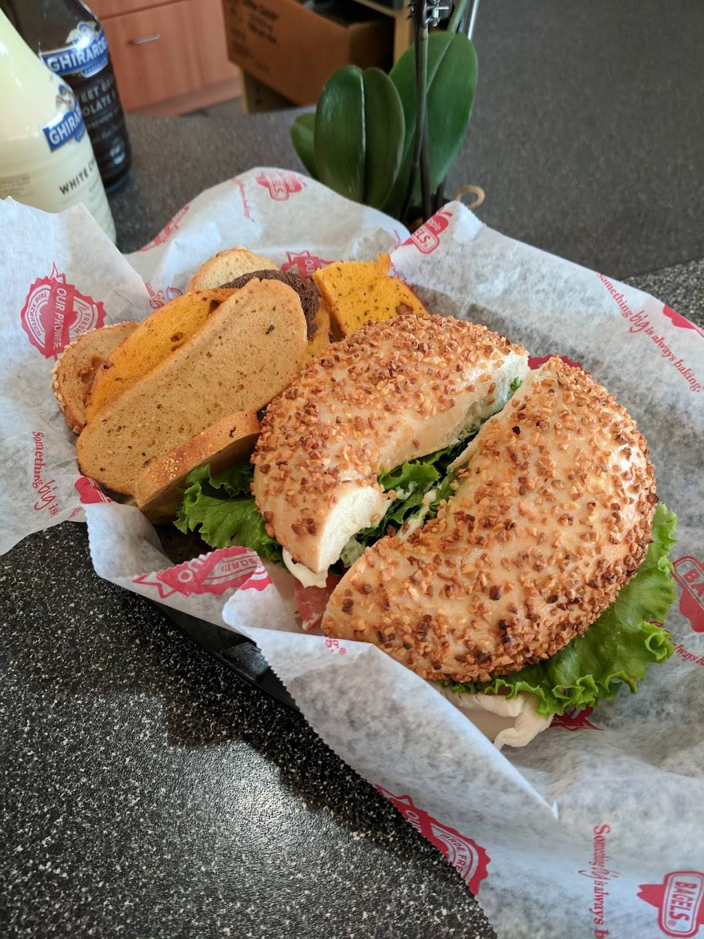 Big Apple Bagels® | bakery | 1133 W Ste D & E, E South Airport Rd, Traverse City, MI 49686, USA | 2319299866 OR +1 231-929-9866