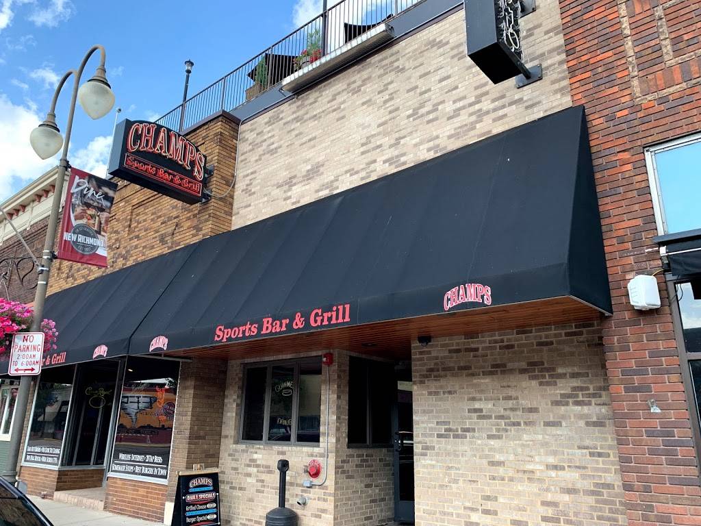 Champs Sports Bar and Grill | restaurant | 220 S Knowles Ave, New Richmond, WI 54017, USA | 7152463345 OR +1 715-246-3345