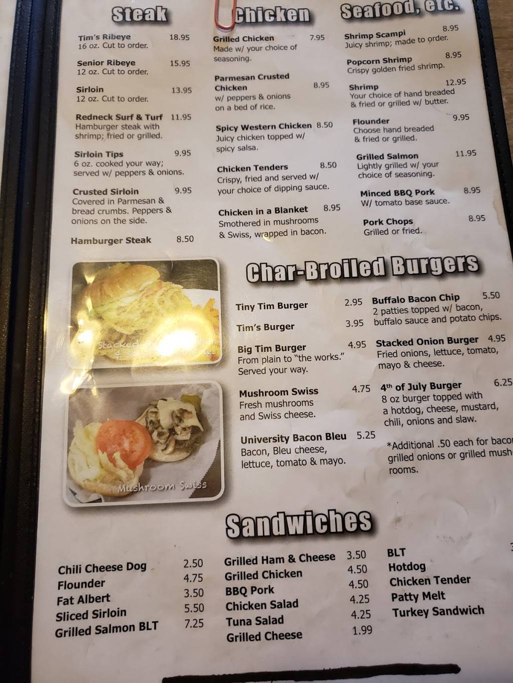 Tims Restaurant | restaurant | Bypass, 928 US-321, York, SC 29745, USA | 8036843569 OR +1 803-684-3569